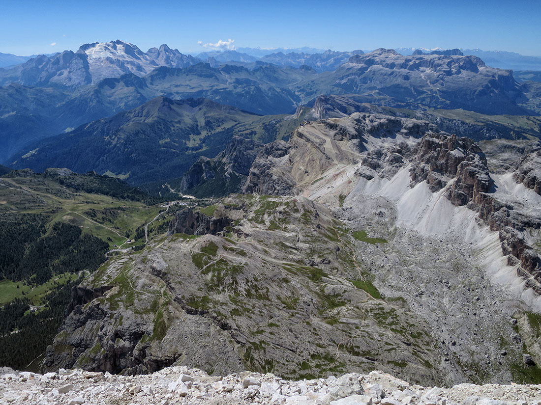 rozes038.jpg - So kriegt man die Dolomiten nur ganz selten zu sehen. Es ist überwältigend.                               