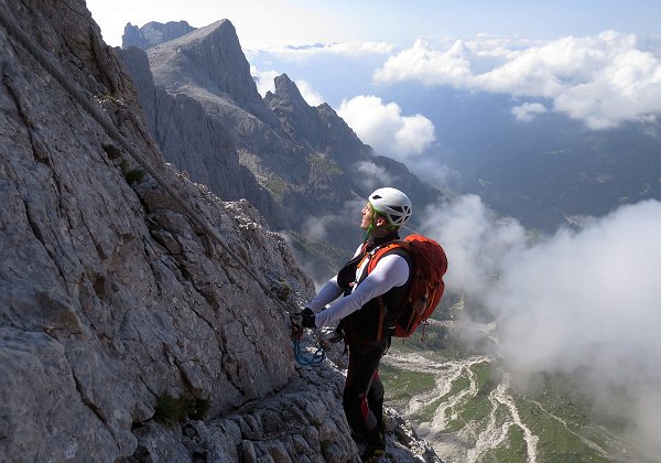 Ferrata Bolver Lugli & Cima della Vezzana